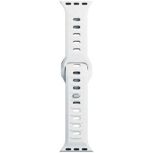 Hurtownia GSM - Pasek 3MK Silicone Watch Strap Apple Watch 4/5/6/7/SE/8/9/10 40/41/42mm alb/white - 3MK6227 - {ean13} - Hurt