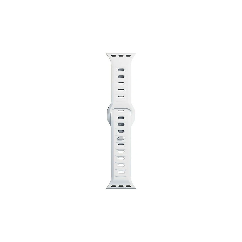 Hurtownia GSM - Pasek 3MK silikonový pro hodinky Apple Watch 4/5/6/7/SE/8/9/10 40/41/42mm bílý/white - 3MK6227 - {ean13} - Hurt