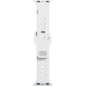Hurtownia GSM - Pasek 3MK Silicone Watch Strap Apple Watch 4/5/6/7/SE/8/9/10 40/41/42mm alb/white - 3MK6227 - {ean13} - Hurt