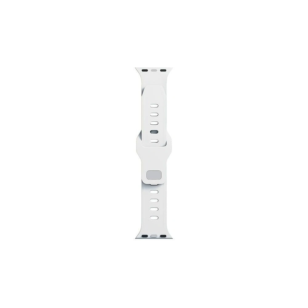 Hurtownia GSM - Pasek 3MK silikonový pro hodinky Apple Watch 4/5/6/7/SE/8/9/10 40/41/42mm bílý/white - 3MK6227 - {ean13} - Hurt