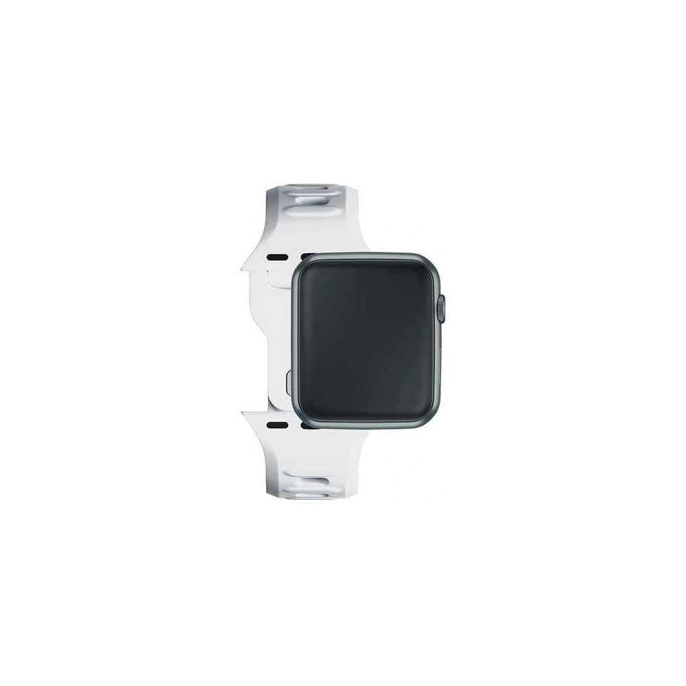 Hurtownia GSM - Pasek 3MK silikonový pro hodinky Apple Watch 4/5/6/7/SE/8/9/10 40/41/42mm bílý/white - 3MK6227 - {ean13} - Hurt