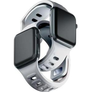 Hurtownia GSM - Uhrband 3MK Silikon-Uhrband Apple Watch 4/5/6/7/SE/8/9/10 40/41/42mm weiß/white - 3MK6227 - {ean13} - Hurt