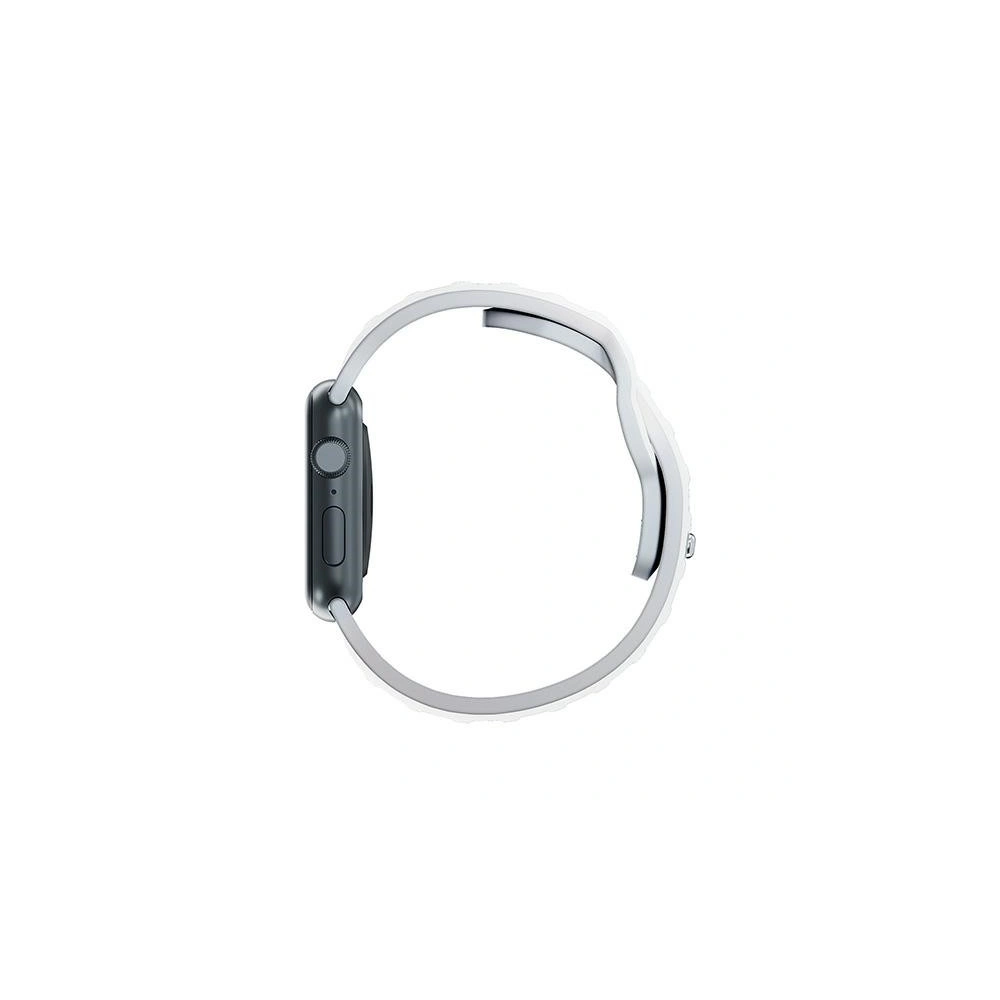 Hurtownia GSM - Pásky 3MK silikonový řemínek na hodinky Apple Watch 4/5/6/7/8/9/SE/Ultra 42/44/45/49mm bílý/white - 3MK6228 - {ean13} - Hurt