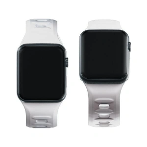 Hurtownia GSM - Pásky 3MK silikonový řemínek na hodinky Apple Watch 4/5/6/7/8/9/SE/Ultra 42/44/45/49mm bílý/white - 3MK6228 - {ean13} - Hurt
