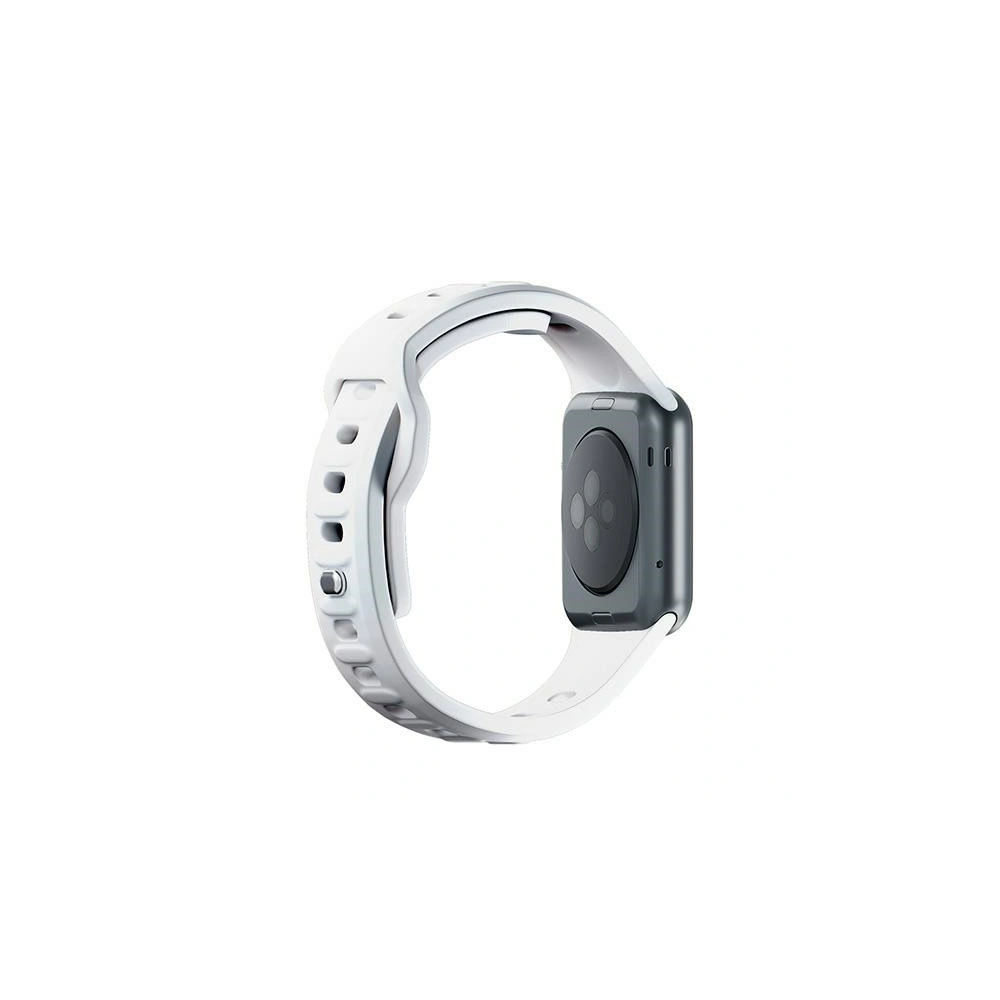 Hurtownia GSM - Pásky 3MK silikonový řemínek na hodinky Apple Watch 4/5/6/7/8/9/SE/Ultra 42/44/45/49mm bílý/white - 3MK6228 - {ean13} - Hurt