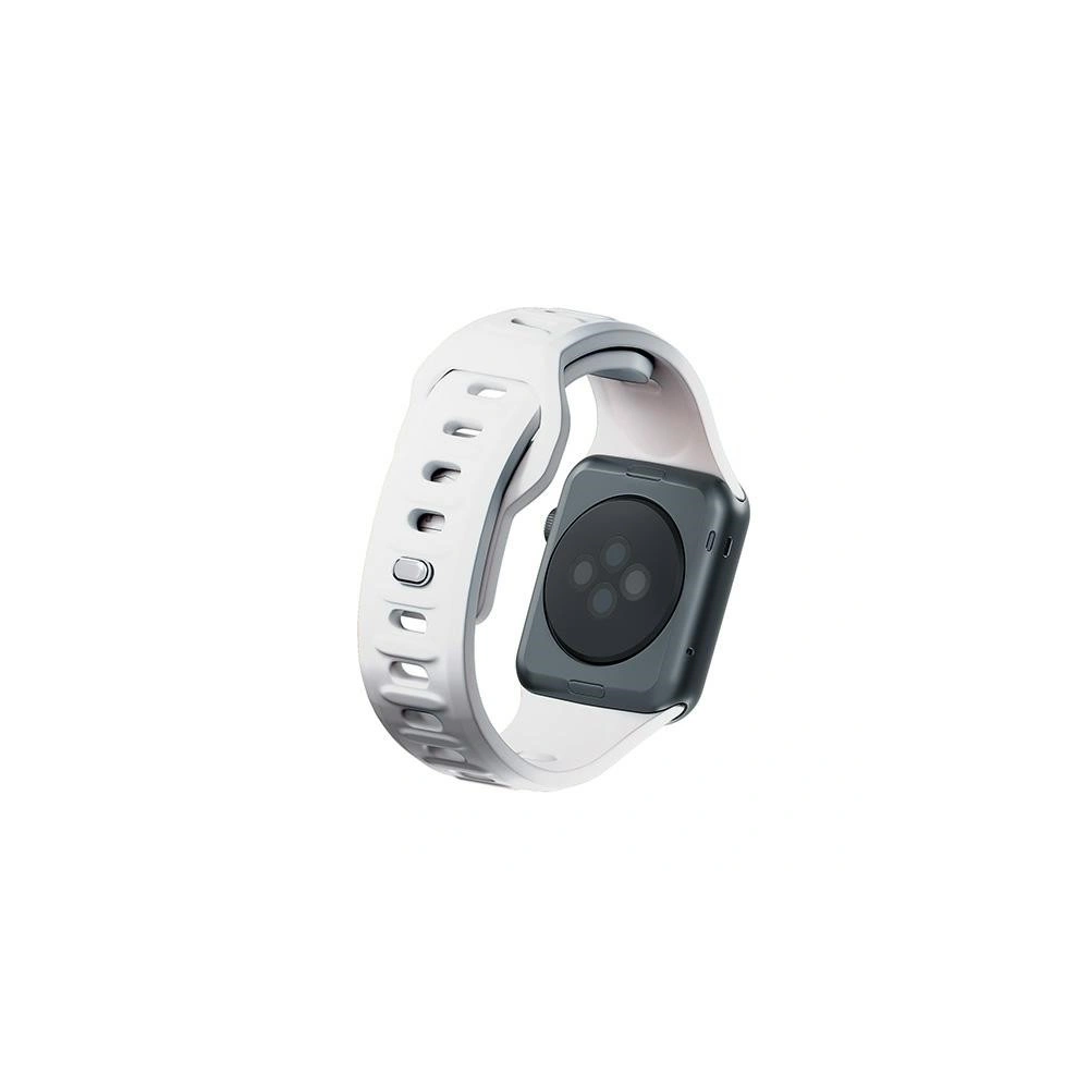 Hurtownia GSM - Pásky 3MK silikonový řemínek na hodinky Apple Watch 4/5/6/7/8/9/SE/Ultra 42/44/45/49mm bílý/white - 3MK6228 - {ean13} - Hurt