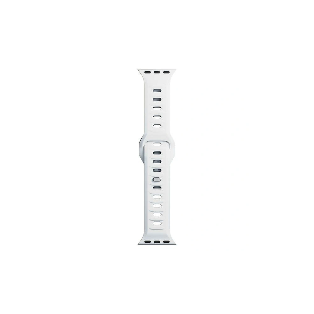 Hurtownia GSM - Pásky 3MK silikonový řemínek na hodinky Apple Watch 4/5/6/7/8/9/SE/Ultra 42/44/45/49mm bílý/white - 3MK6228 - {ean13} - Hurt