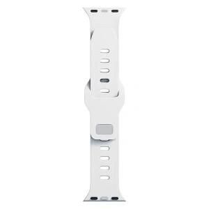 Hurtownia GSM - Pasek 3MK brățară din silicon pentru Apple Watch 4/5/6/7/8/9/SE/Ultra 42/44/45/49mm alb/white - 3MK6228 - {ean13} - Hurt