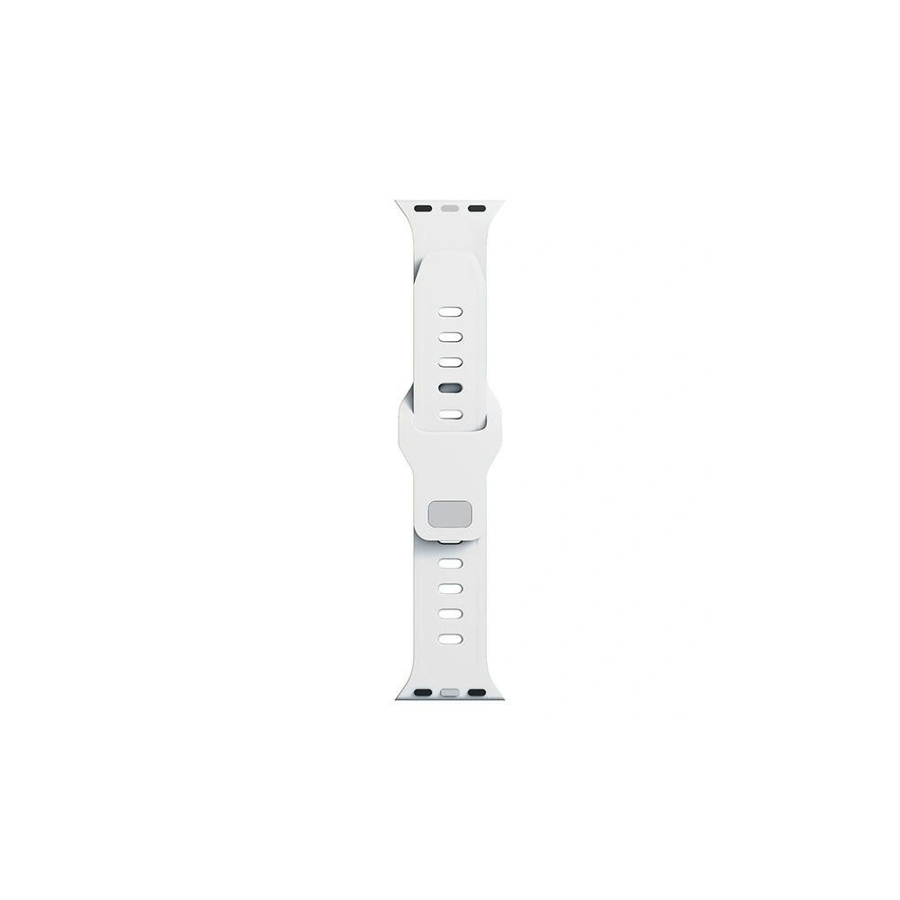 Hurtownia GSM - Pasek 3MK szilikon óraszíj Apple Watch 4/5/6/7/8/9/SE/Ultra 42/44/45/49mm fehér/white - 3MK6228 - {ean13} - Hurt
