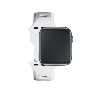 Hurtownia GSM - Pásky 3MK silikonový řemínek na hodinky Apple Watch 4/5/6/7/8/9/SE/Ultra 42/44/45/49mm bílý/white - 3MK6228 - {ean13} - Hurt