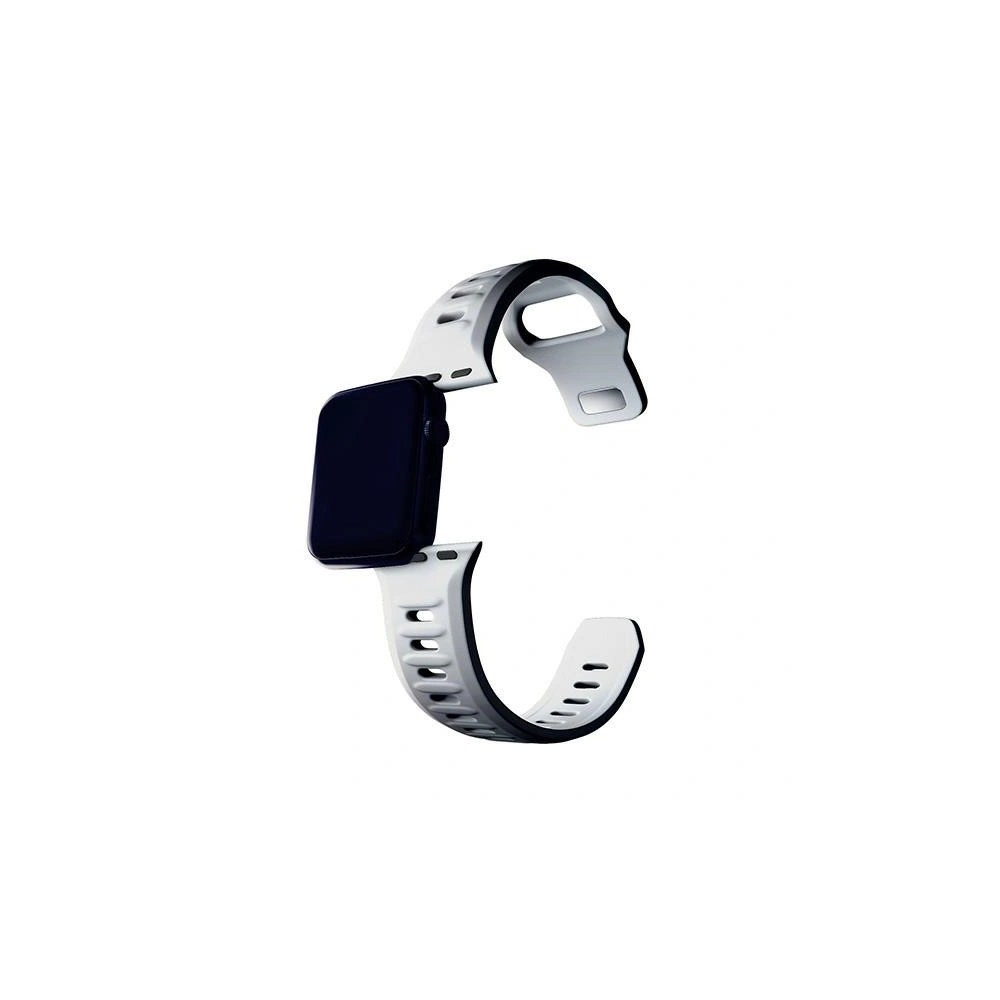 Hurtownia GSM - Pásky 3MK silikonový řemínek na hodinky Apple Watch 4/5/6/7/8/9/SE/Ultra 42/44/45/49mm bílý/white - 3MK6228 - {ean13} - Hurt