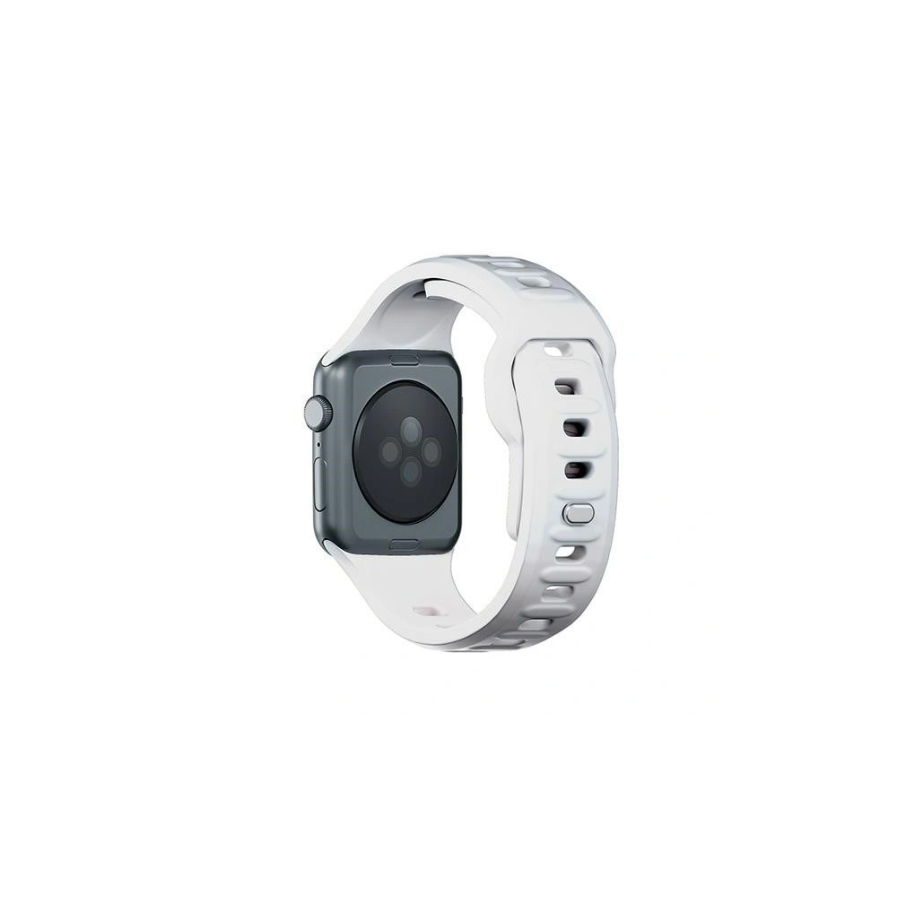 Hurtownia GSM - Pásky 3MK silikonový řemínek na hodinky Apple Watch 4/5/6/7/8/9/SE/Ultra 42/44/45/49mm bílý/white - 3MK6228 - {ean13} - Hurt