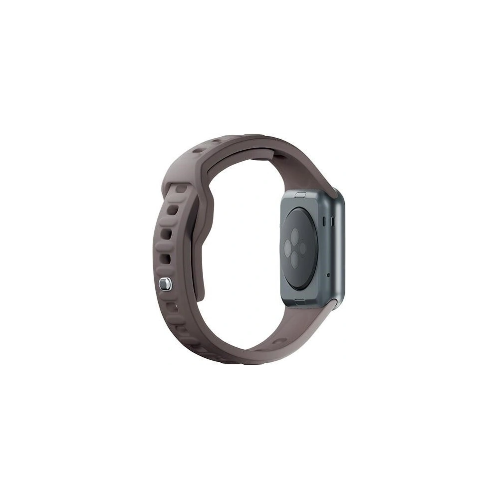 Wholesale Strap 3MK Silicone Watch Strap Apple Watch 4/5/6/7/SE/8/9/10 40/41/42mm brown/taupe - 3MK6229 - {ean13} - Hurt