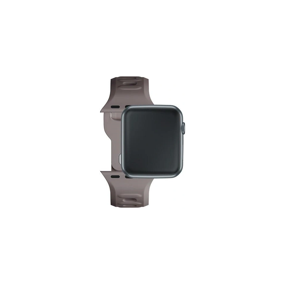 Wholesale Strap 3MK Silicone Watch Strap Apple Watch 4/5/6/7/SE/8/9/10 40/41/42mm brown/taupe - 3MK6229 - {ean13} - Hurt