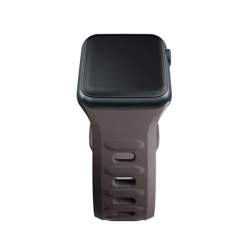 Pasek 3MK Silicone Watch Strap Apple Watch 4/5/6/7/SE/8/9/10 40/41/42mm brązowy/taupe