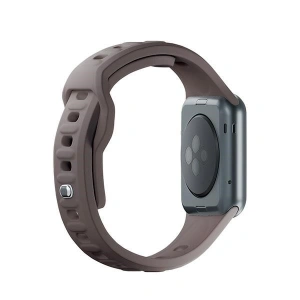 Hurtownia GSM - Pasek 3MK silikonový náramek Apple Watch 4/5/6/7/8/9/SE/Ultra 42/44/45/49mm hnědý/taupe - 3MK6230 - {ean13} - Hurt