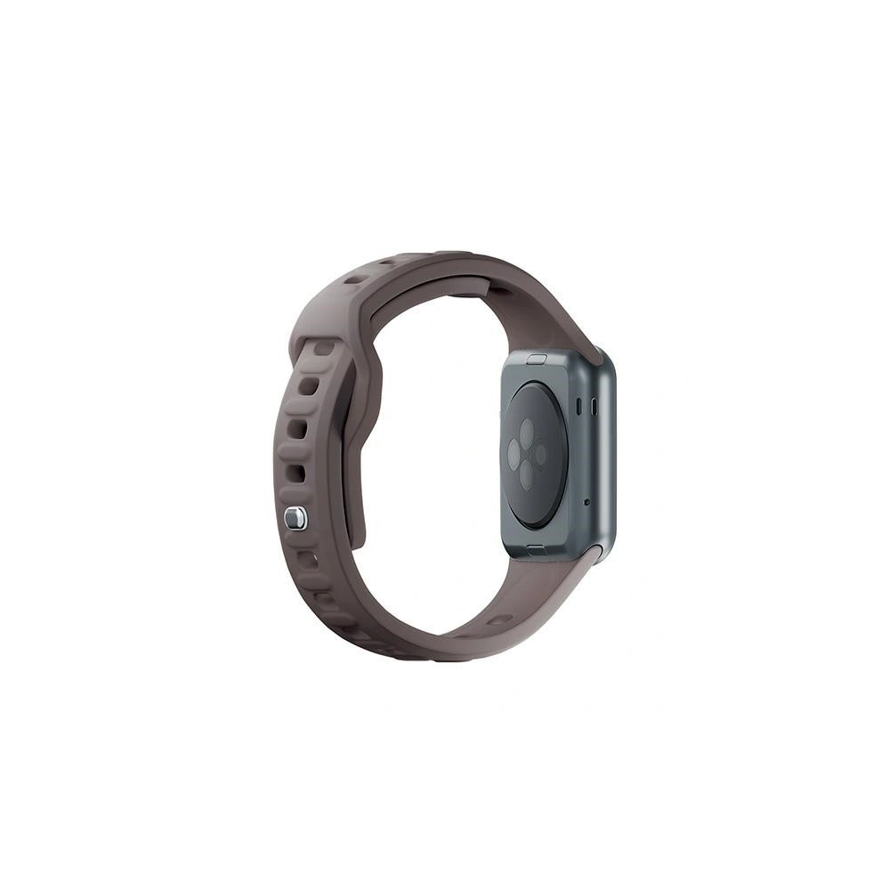 Wholesale 3MK Silicone Watch Strap for Apple Watch 4/5/6/7/8/9/SE/Ultra 42/44/45/49mm brown/taupe - 3MK6230 - {ean13} - Hurt