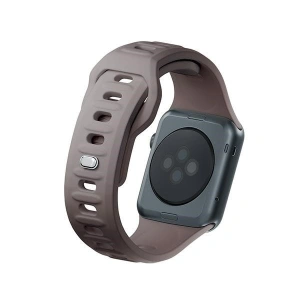 Hurtownia GSM - Pasek 3MK silikonový náramek Apple Watch 4/5/6/7/8/9/SE/Ultra 42/44/45/49mm hnědý/taupe - 3MK6230 - {ean13} - Hurt