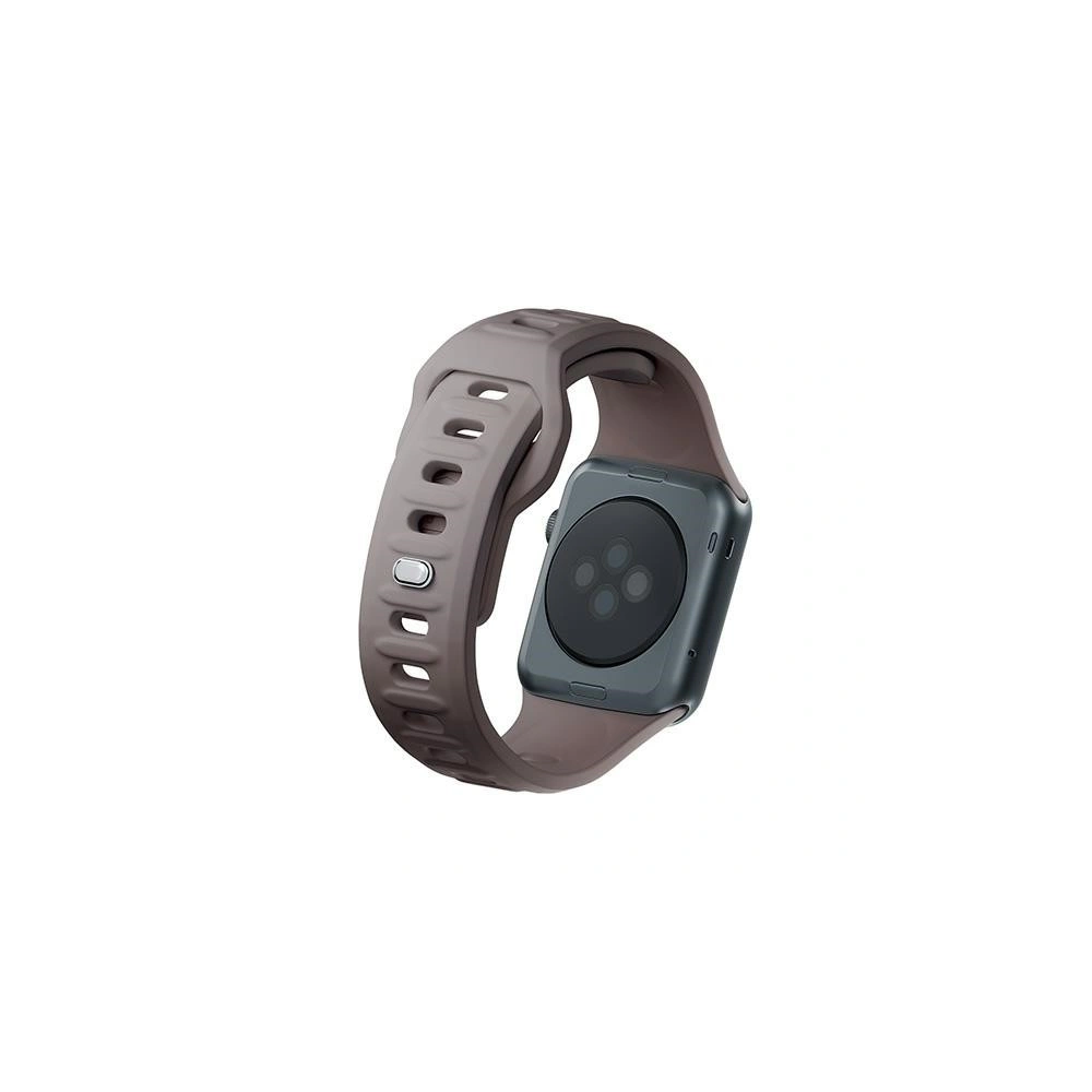 Wholesale 3MK Silicone Watch Strap for Apple Watch 4/5/6/7/8/9/SE/Ultra 42/44/45/49mm brown/taupe - 3MK6230 - {ean13} - Hurt