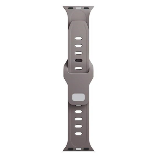 Pasek 3MK Silicone Watch Strap Apple Watch 4/5/6/7/8/9/SE/Ultra 42/44/45/49mm brązowy/taupe