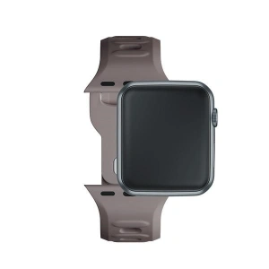 Hurtownia GSM - Pasek 3MK silikonový náramek Apple Watch 4/5/6/7/8/9/SE/Ultra 42/44/45/49mm hnědý/taupe - 3MK6230 - {ean13} - Hurt