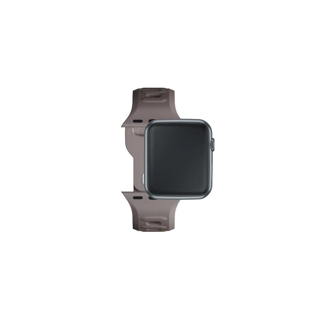 Wholesale 3MK Silicone Watch Strap for Apple Watch 4/5/6/7/8/9/SE/Ultra 42/44/45/49mm brown/taupe - 3MK6230 - {ean13} - Hurt