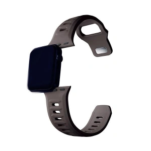 Hurtownia GSM - Pasek 3MK silikonový náramek Apple Watch 4/5/6/7/8/9/SE/Ultra 42/44/45/49mm hnědý/taupe - 3MK6230 - {ean13} - Hurt