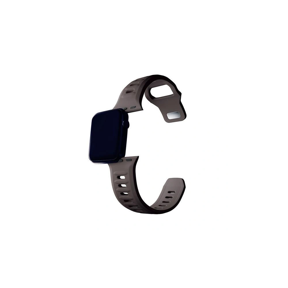 Wholesale 3MK Silicone Watch Strap for Apple Watch 4/5/6/7/8/9/SE/Ultra 42/44/45/49mm brown/taupe - 3MK6230 - {ean13} - Hurt