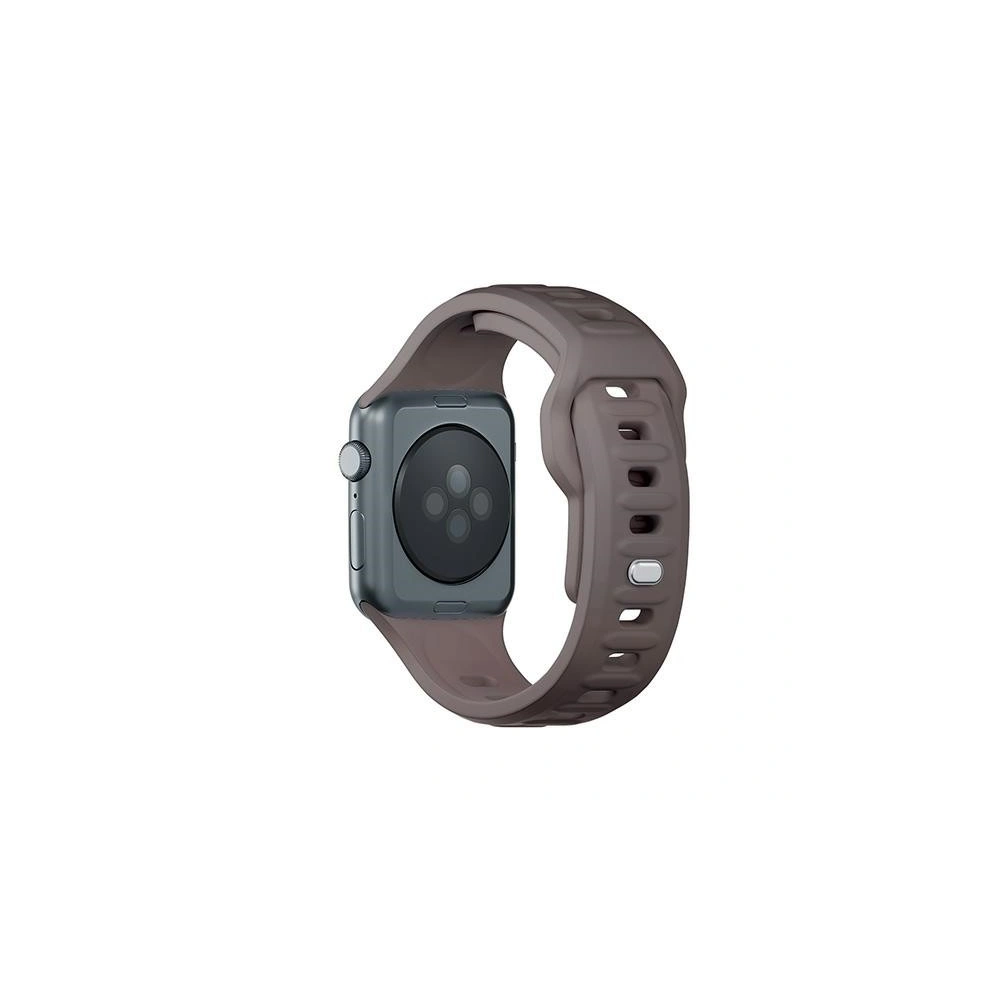 Hurtownia GSM - 3MK Silikon-Uhrenarmband Apple Watch 4/5/6/7/8/9/SE/Ultra 42/44/45/49mm braun/taupe - 3MK6230 - {ean13} - Hurt