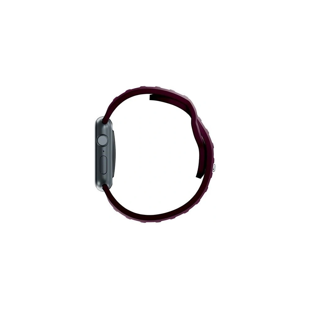 Hurtownia GSM - Pasek 3MK szilikon óra szíj Apple Watch 4/5/6/7/SE/8/9/10 40/41/42mm sötétlila/mulberry - 3MK6231 - {ean13} - Hurt