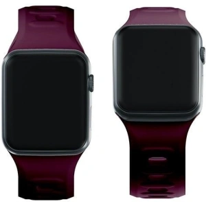 Hurtownia GSM - Panglica 3MK pentru ceas din silicon Apple Watch 4/5/6/7/SE/8/9/10 40/41/42mm mov închis/mulberry - 3MK6231 - {ean13} - Hurt