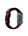 Hurtownia GSM - Pasek 3MK szilikon óra szíj Apple Watch 4/5/6/7/SE/8/9/10 40/41/42mm sötétlila/mulberry - 3MK6231 - {ean13} - Hurt