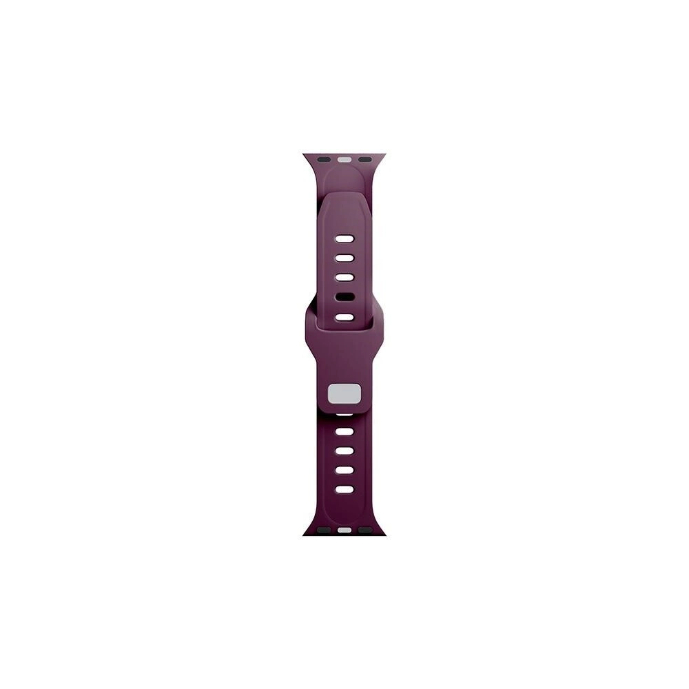 Hurtownia GSM - Pasek 3MK szilikon óra szíj Apple Watch 4/5/6/7/SE/8/9/10 40/41/42mm sötétlila/mulberry - 3MK6231 - {ean13} - Hurt
