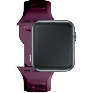 Hurtownia GSM - Pasek 3MK Silicone Watch Strap Apple Watch 4/5/6/7/SE/8/9/10 40/41/42mm ciemnofioletowy/mulberry - 3MK6231 - {ean13} - Hurt