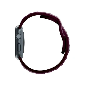 Hurtownia GSM - Pásek 3MK silikonový náramek Apple Watch 4/5/6/7/8/9/SE/Ultra 42/44/45/49mm tmavě fialový/mulberry - 3MK6232 - {ean13} - Hurt