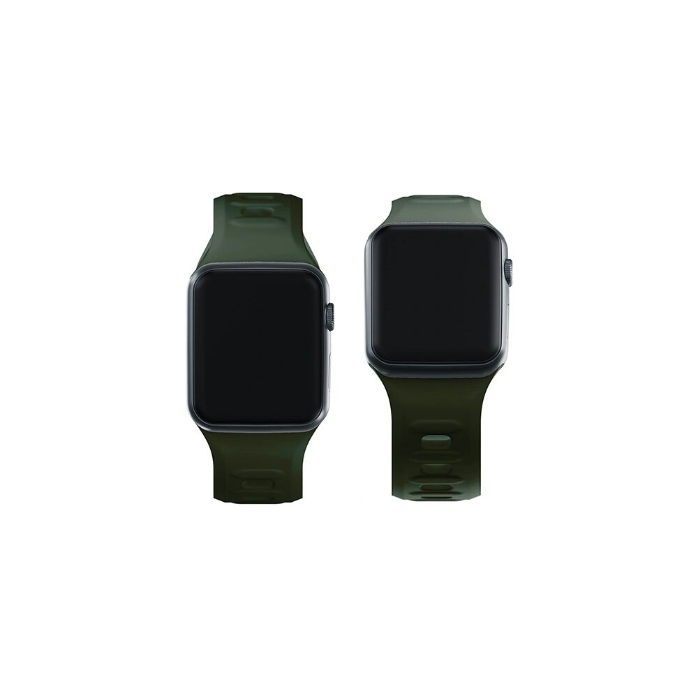 Wholesale Belt 3MK Silicone Watch Strap Apple Watch 4/5/6/7/SE/8/9/10 40/41/42mm dark green - 3MK6233 - {ean13} - Hurt