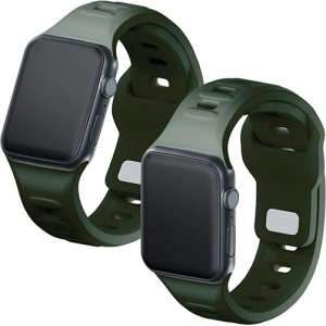 Hurtownia GSM - Pasek 3MK Silicone Watch Strap Apple Watch 4/5/6/7/SE/8/9/10 40/41/42mm verde închis/dark green - 3MK6233 - {ean13} - Hurt