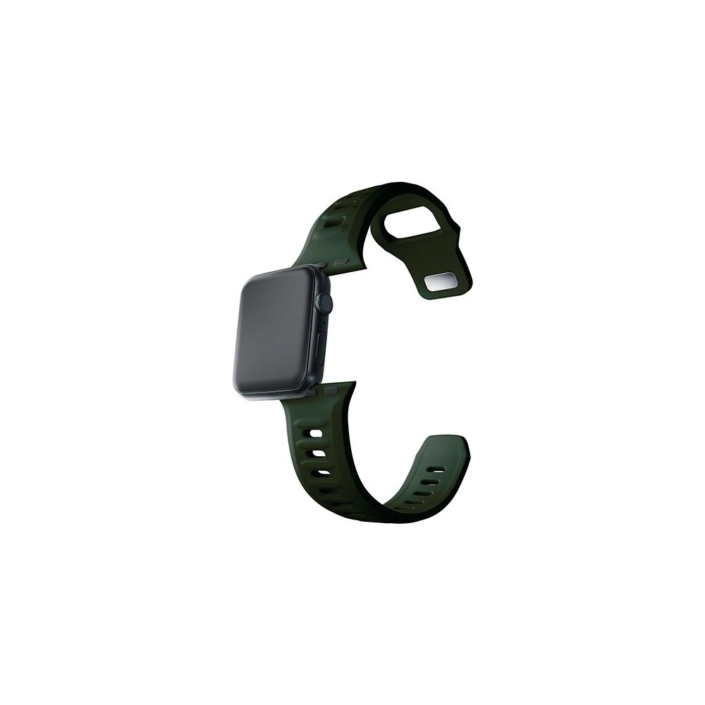 Wholesale Belt 3MK Silicone Watch Strap Apple Watch 4/5/6/7/SE/8/9/10 40/41/42mm dark green - 3MK6233 - {ean13} - Hurt