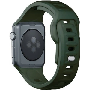 Hurtownia GSM - Pasek 3MK Silicone Watch Strap Apple Watch 4/5/6/7/SE/8/9/10 40/41/42mm verde închis/dark green - 3MK6233 - {ean13} - Hurt