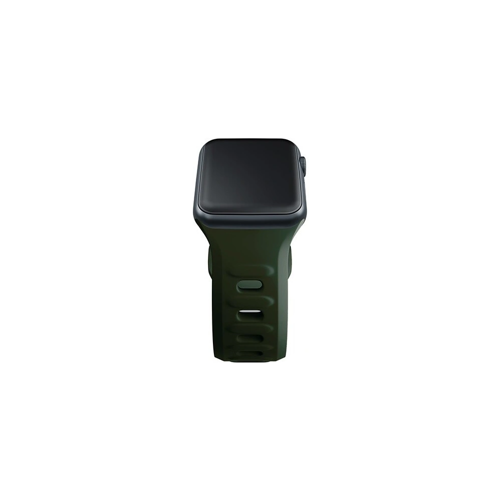 Wholesale Belt 3MK Silicone Watch Strap Apple Watch 4/5/6/7/SE/8/9/10 40/41/42mm dark green - 3MK6233 - {ean13} - Hurt
