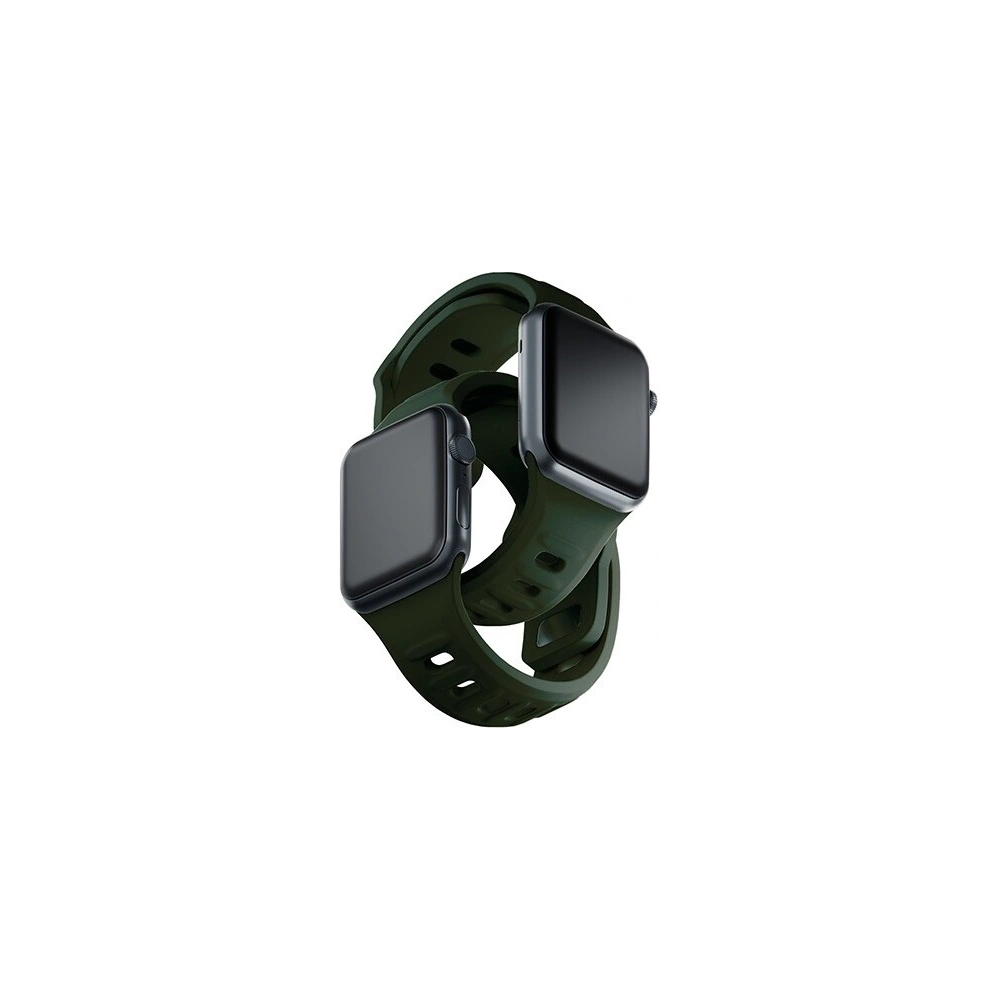 Wholesale Belt 3MK Silicone Watch Strap Apple Watch 4/5/6/7/SE/8/9/10 40/41/42mm dark green - 3MK6233 - {ean13} - Hurt