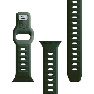 Hurtownia GSM - Pasek 3MK Silicone Watch Strap Apple Watch 4/5/6/7/SE/8/9/10 40/41/42mm verde închis/dark green - 3MK6233 - {ean13} - Hurt