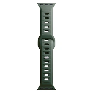 Hurtownia GSM - Pasek 3MK silikonový řemínek k Apple Watch 4/5/6/7/8/9/SE/Ultra 42/44/45/49mm tmavě zelený/dark green - 3MK6234 - {ean13} - Hurt