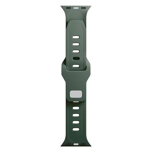 Hurtownia GSM - Pasek 3MK silikonový řemínek k Apple Watch 4/5/6/7/8/9/SE/Ultra 42/44/45/49mm tmavě zelený/dark green - 3MK6234 - {ean13} - Hurt