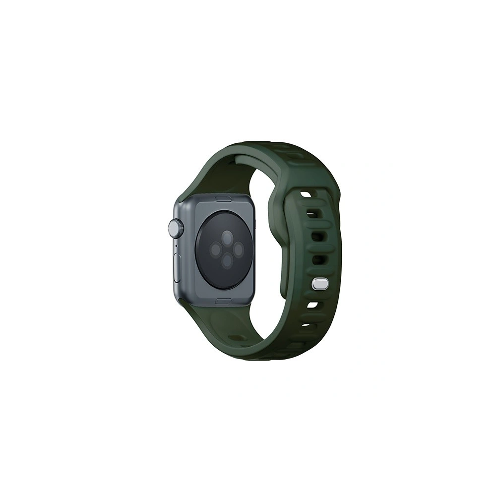 Wholesale Strap 3MK Silicone Watch Strap Apple Watch 4/5/6/7/8/9/SE/Ultra 42/44/45/49mm dark green - 3MK6234 - {ean13} - Hurt