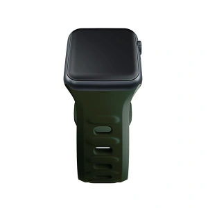 Hurtownia GSM - Pasek 3MK pentru ceasul din silicon Apple Watch 4/5/6/7/8/9/SE/Ultra 42/44/45/49mm verde închis/dark green - 3MK6234 - {ean13} - Hurt
