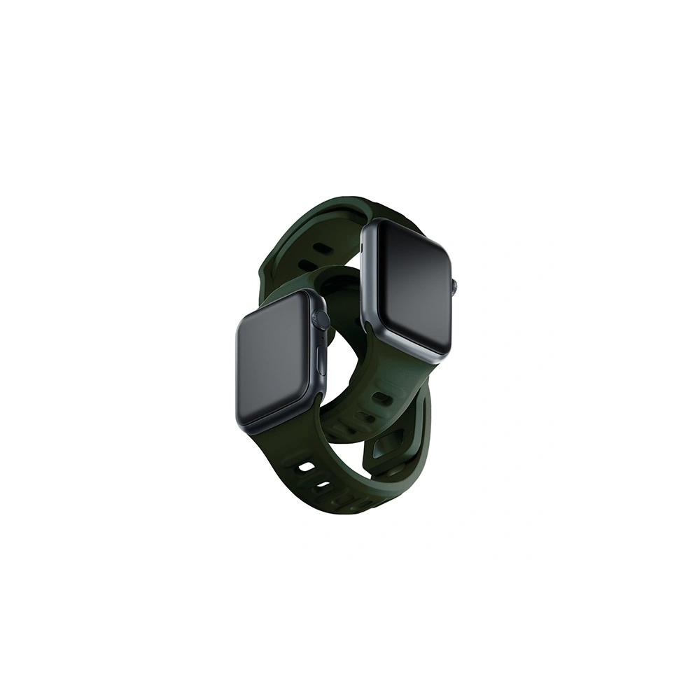 Wholesale Strap 3MK Silicone Watch Strap Apple Watch 4/5/6/7/8/9/SE/Ultra 42/44/45/49mm dark green - 3MK6234 - {ean13} - Hurt