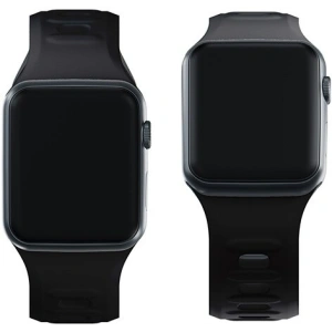 Hurtownia GSM - Pasek 3MK brățară din silicon pentru Apple Watch 4/5/6/7/SE/8/9/10 40/41/42mm negru/black - 3MK6235 - {ean13} - Hurt