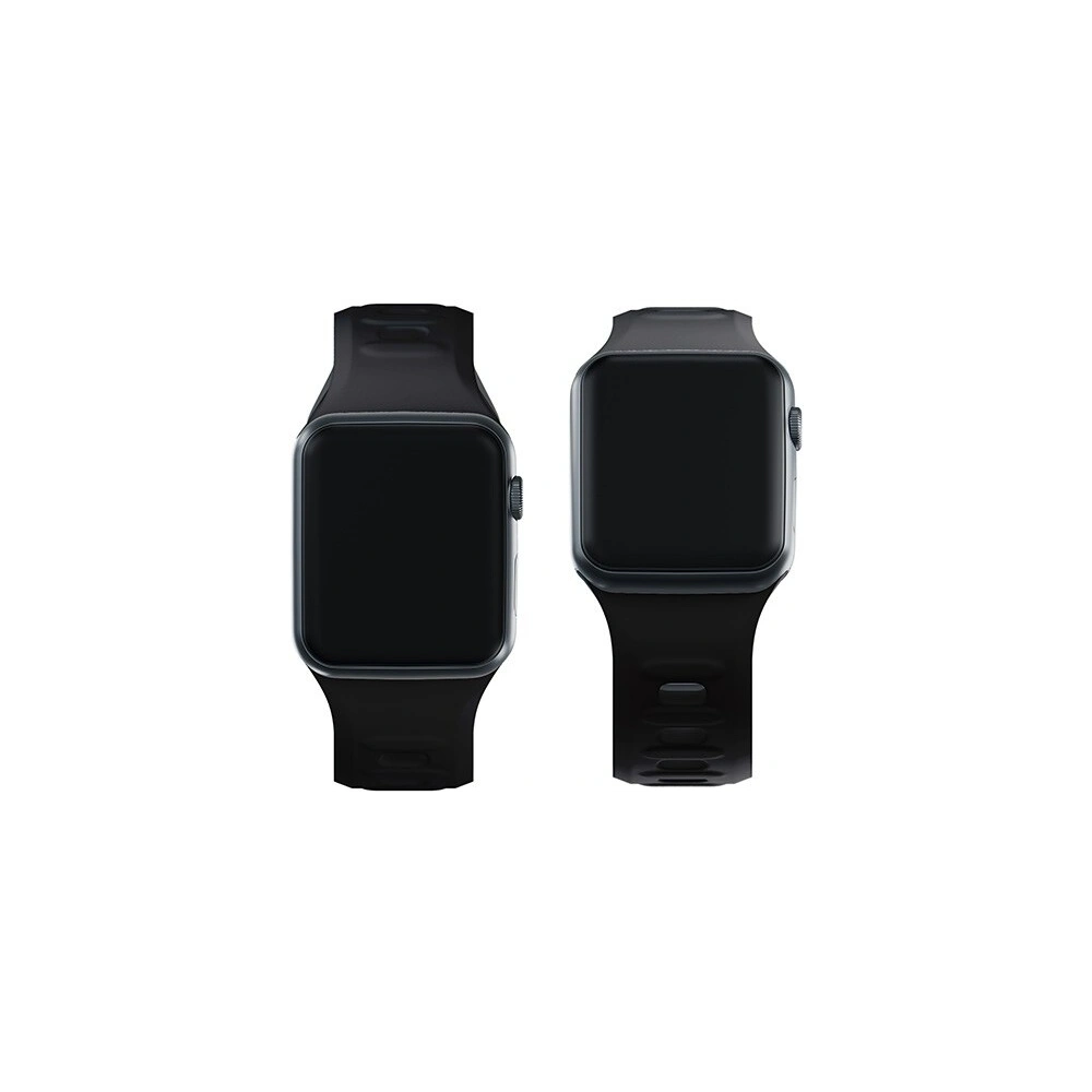 Hurtownia GSM - Pasek 3MK Silicone Watch Strap Apple Watch 4/5/6/7/SE/8/9/10 40/41/42mm czarny/black - 3MK6235 - {ean13} - Hurt