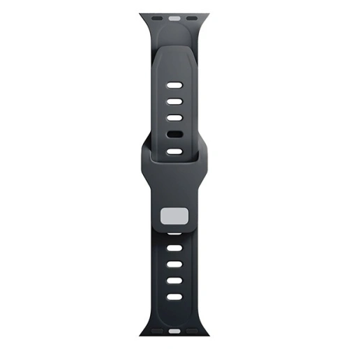 Pasek 3MK Silicone Watch Strap Apple Watch 4/5/6/7/SE/8/9/10 40/41/42mm czarny/black